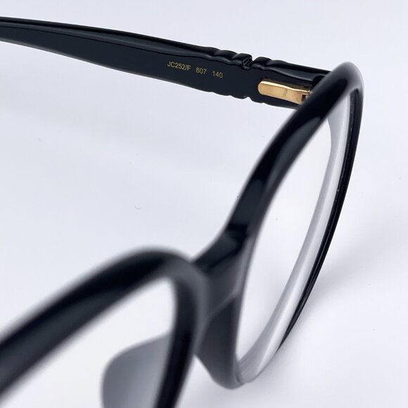 NEW Jimmy Choo JC252/F 807 Black Square Women Eyeglasses - Picture 7 of 9